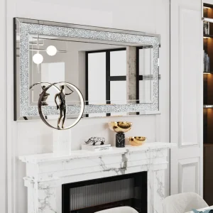 Charming Diamond Decorative Wall Mirror